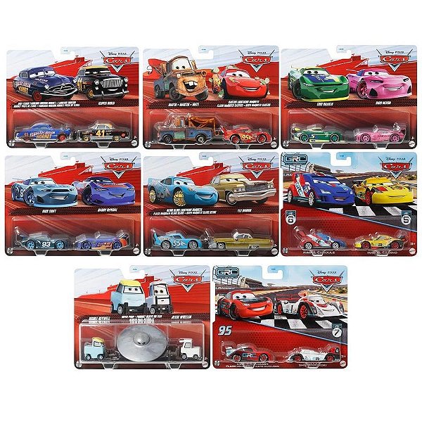Carrinho CARS 1:55 2-PACK