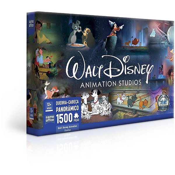 QUEBRA-CABECA Cartonado WALT Disney Animation 1500PCS