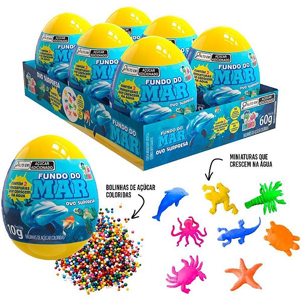 Doce OVO Surpresa Fundo do MAR DP.C/06