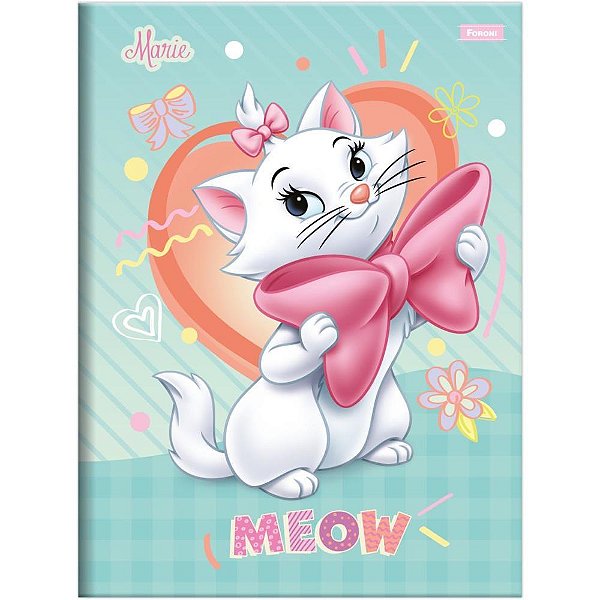 Caderno Brochurao Capa Dura Marie 80FLS PCT.C/05