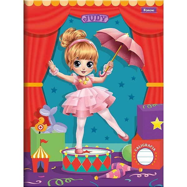 Caderno Caligrafia JUDY 40FLS PCT.C/10