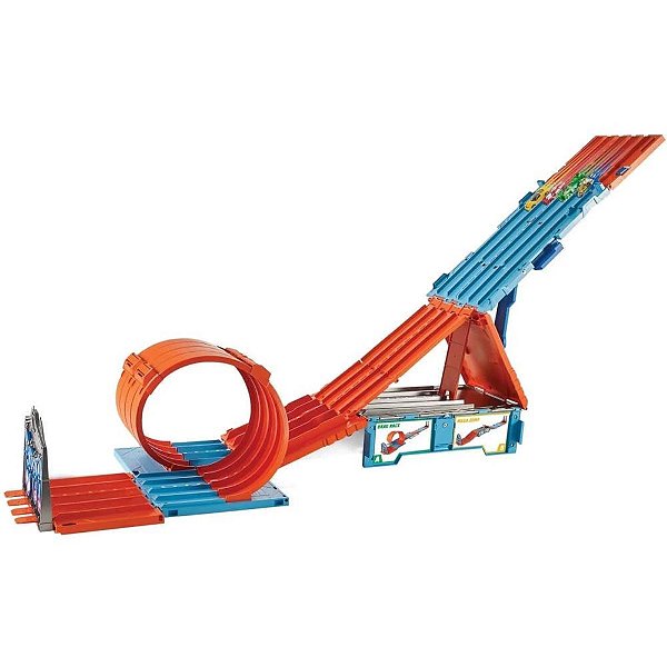 Hot Wheels Pista Action Race Crate 3 Pistas Acrobacias