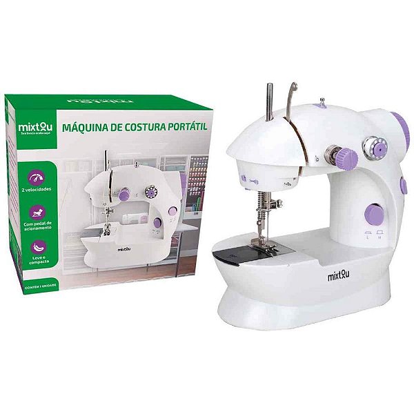 Maquina de Costura Portatil Mini C/PEDAL 110V/220