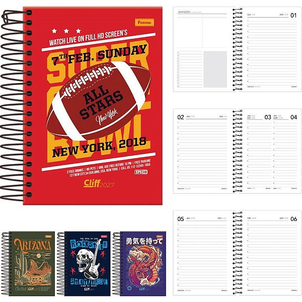 Agenda 2027 CLIFF ESP.160F. 117X164MM PCT.C/04