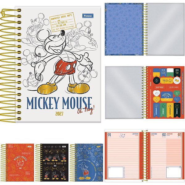Agenda 2027 Mickey 176F. 117X164MM PCT.C/05