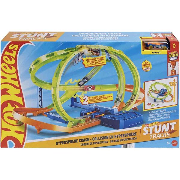 Hot Wheels Pista Action Colisao de Hiperesfera