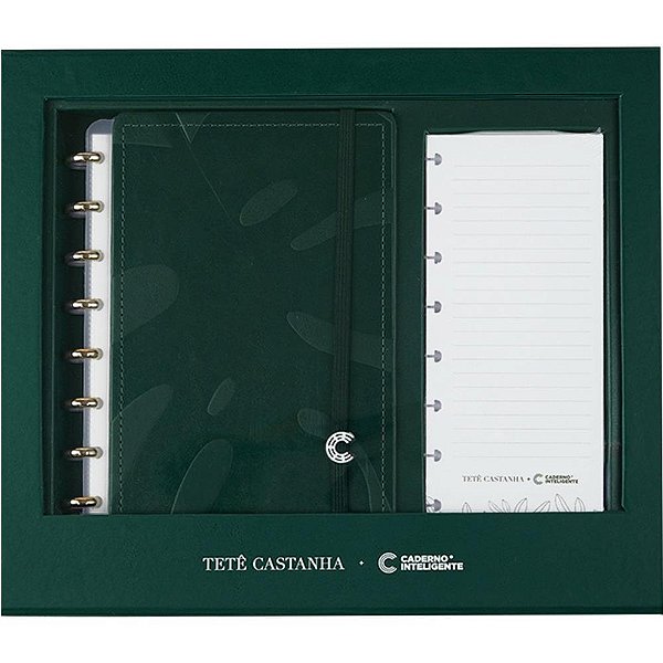 Caderno Inteligente A5 Tete Castanha 80FLS+CHECKLIST