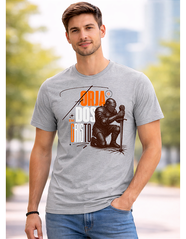 Camisa De Algodao Basica Unisex de segmento Evagelico Tradicional