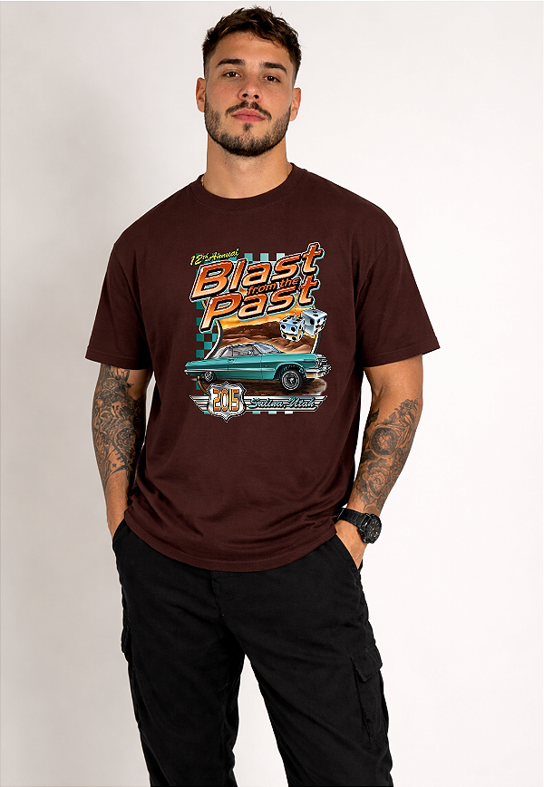 camisetas Basica de Algodao Masculina