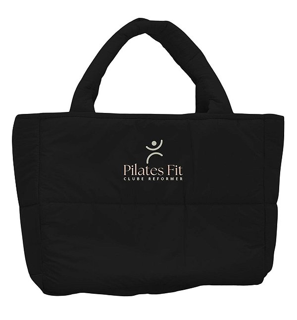 BOLSA PUFFER Pilates Fit- LINHA CLASSIC COR: PRETO
