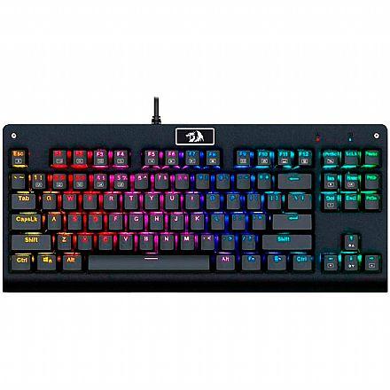 Teclado Mecânico Gamer Redragon Dark Avenger K568 RGB-2 V2 PT-BLUE