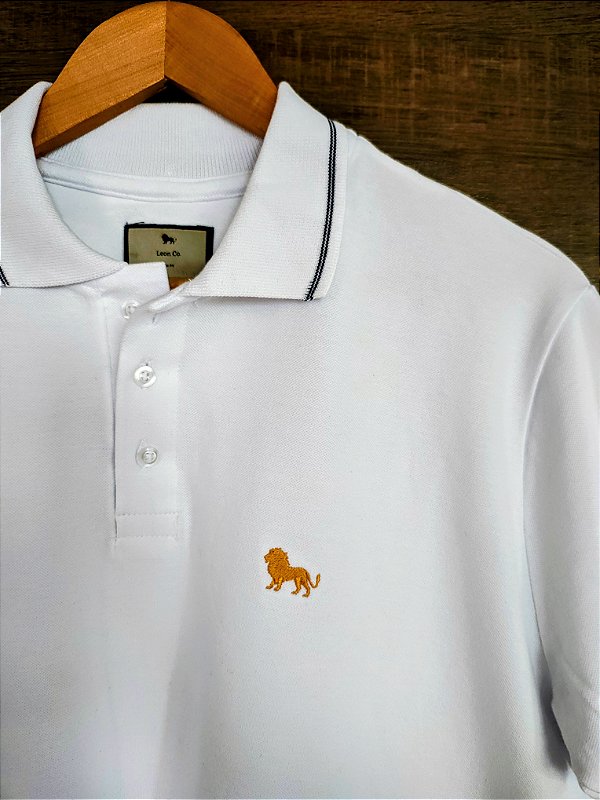 Polo Piquet Verão Branca