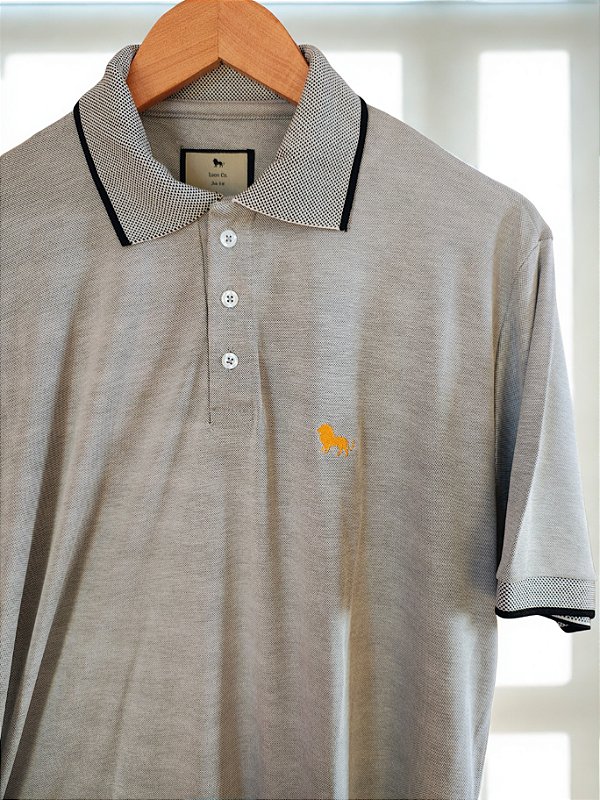 Polo Premium Modal Cinza