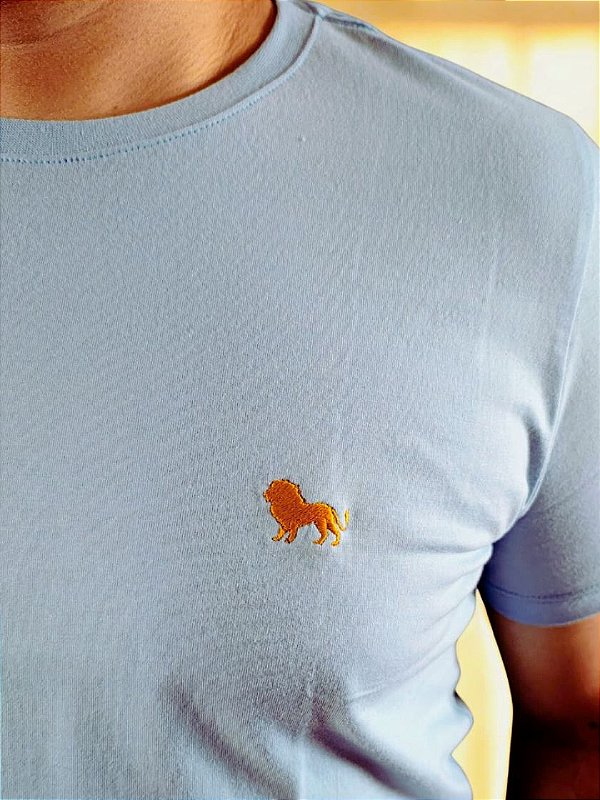 Camiseta Básica Azul Claro