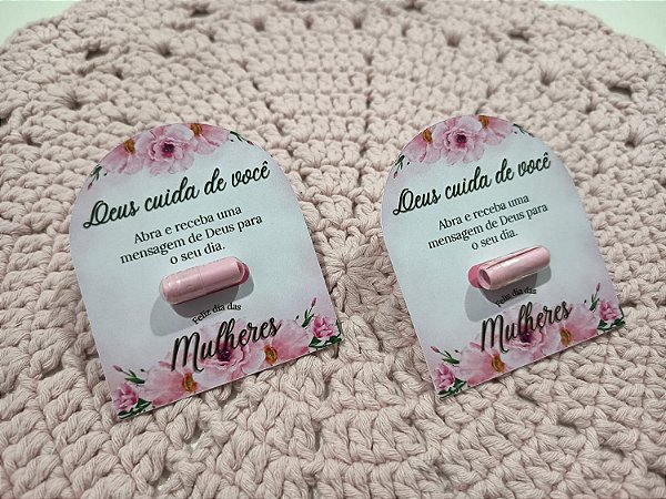 Card Cápsula com mensagem