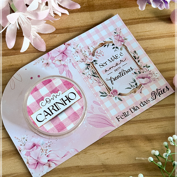 Mini Creme Hidratante Dia das Mães