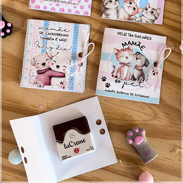 Cartão Surpresa Mamães PET