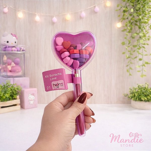 Kit Borracha Love – 21 Peças