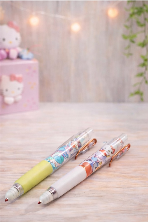 Caneta Apagável Hello Kitty e Little Twin Stars