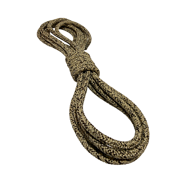 Corda Náutica redonda mescla 06mm - Marrom claro