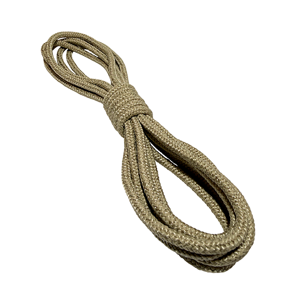 Corda Náutica redonda mescla 06 mm - Areia + rami escuro