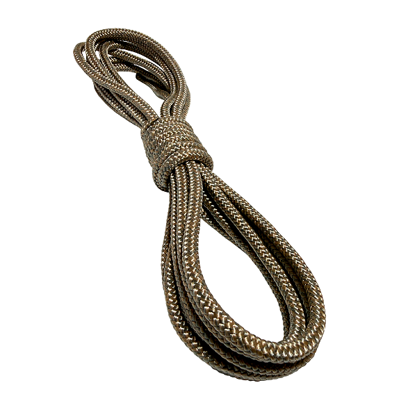 Corda Náutica redonda mescla 06mm - Ouro Branco