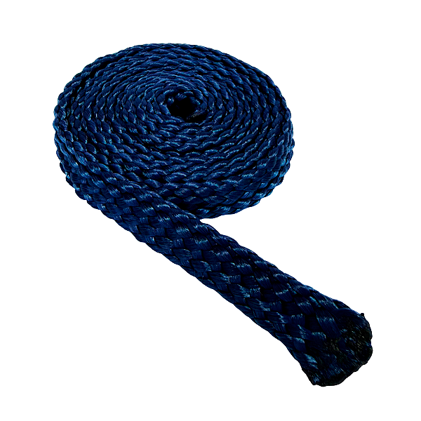 Tricô Náutico chata - Azul