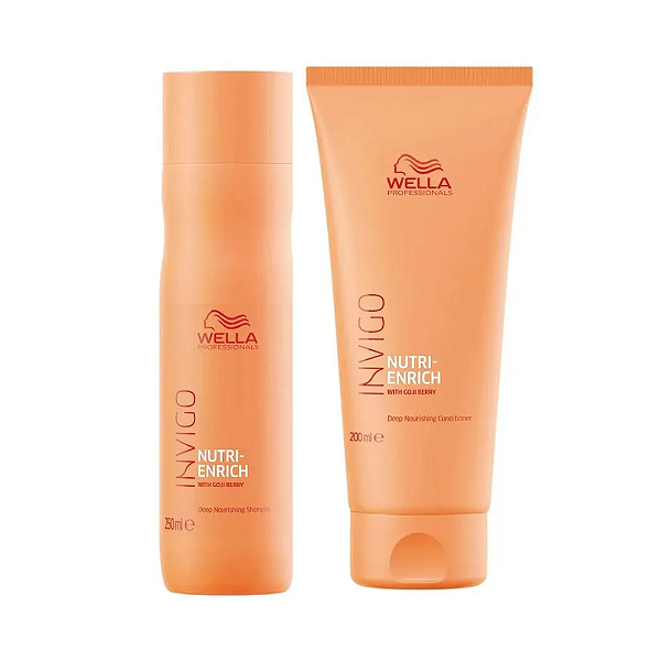 Duo Shampoo e Condicionador Wella Invigo Nutri Enrich