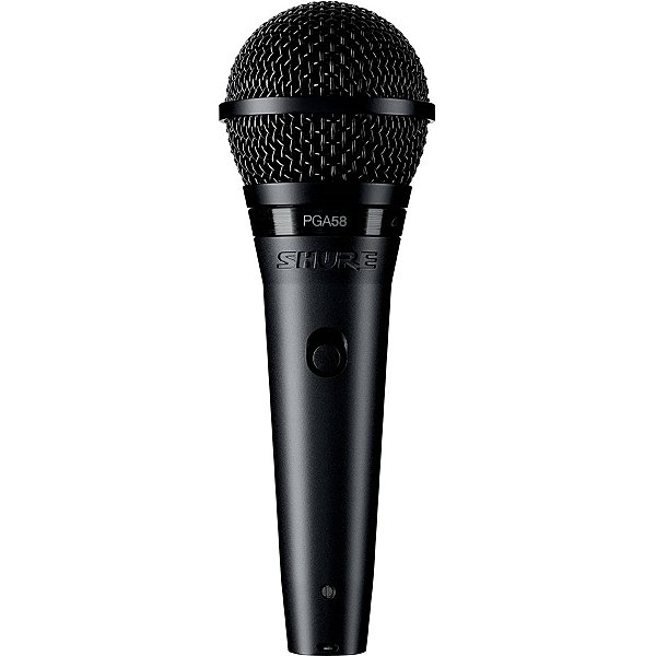 Microfone Shure PGA58 Dinâmico