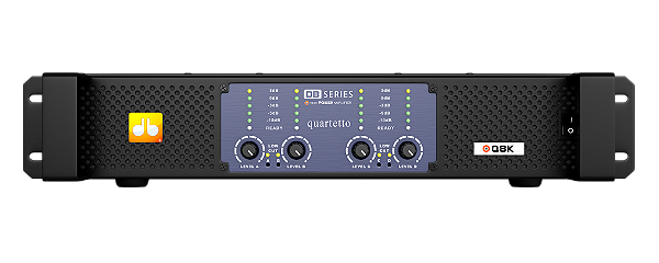 Amplificador DB Series Quartetto Q8K - 8100W Rms 220V