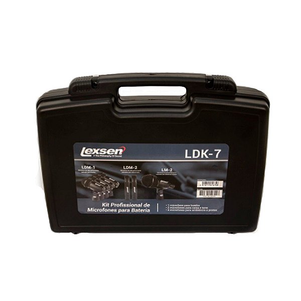 Kit de Microfones Para Bateria Lexsen LDK7