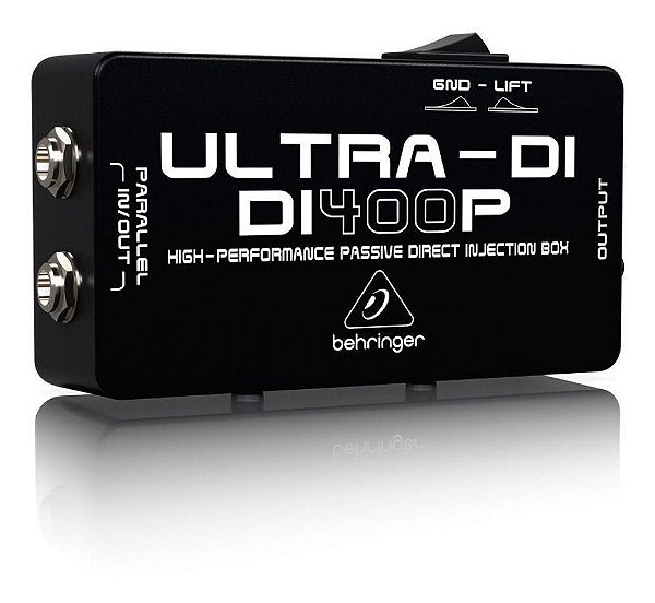 Direct Box Passivo Behringer Di400p Ultra Di
