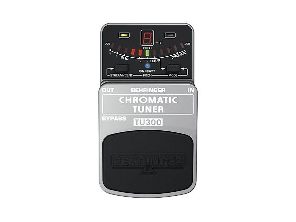 Pedal Para Guitarra Behringer TU300 Afinador Cromático