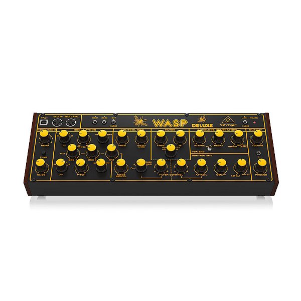 Sintetizador Analógico Behringer Wasp Deluxe Com OSCs Duplos