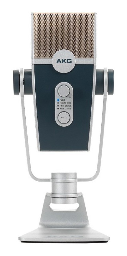 Microfone Consensador Akg Lyra C44-USB Ultra-HD