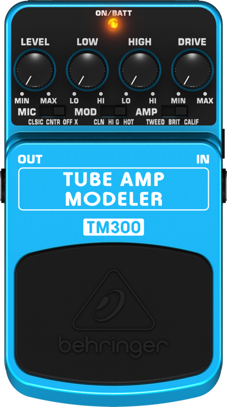 Pedal Para Guitarra TM300 Behringer Tube Amp Modeler