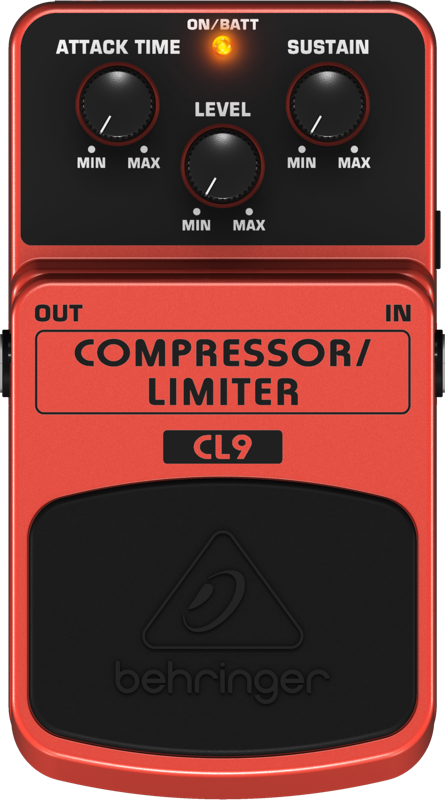 Pedal Para Guitarra CL9 Behringer Compressor e Limiter