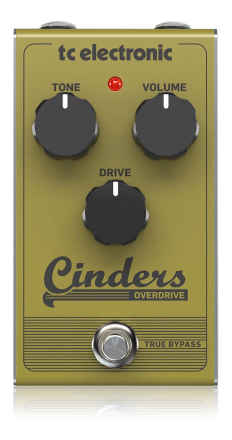 Pedal Cinders Overdrive TC Electronic Para Guitarra