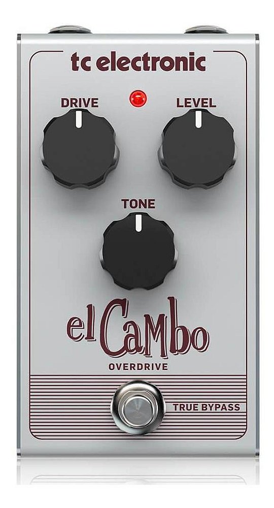 Pedal para Guitarra El Cambo Overdrive TC Electronic