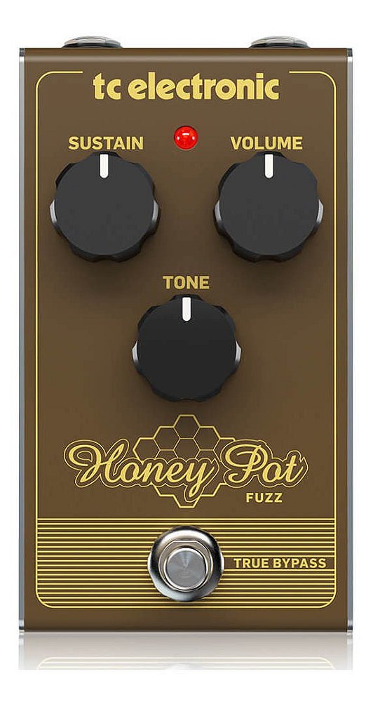 Pedal para Guitarra Honey Pot Fuzz TC Electronic