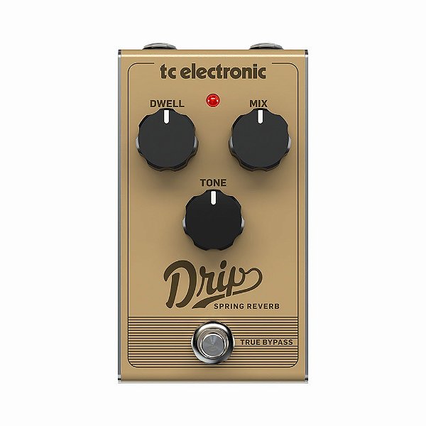 Pedal para Guitarra Drip Spring Reverb - TC Electronic