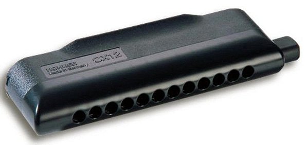 Harmônica CX12 Black 7545/48 C - Hohner