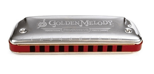 Gaita De Boca Harmônica Golden Melody 542/20 - G (SOL) - Hohner