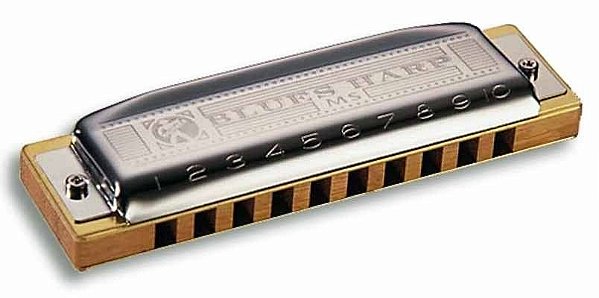 Gaita De Boca Harmônica Blues Harp 532/20 MS - A (LA) - Hohner