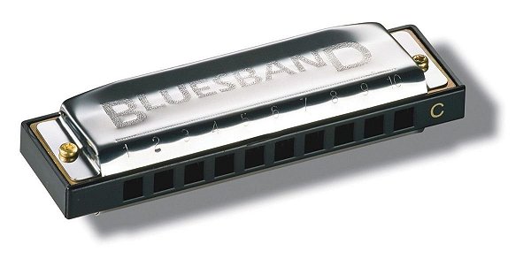 Gaita De Boca Harmônica Hohner Blues Band 559/20 A Diatônica