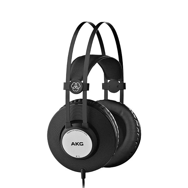 Fone de Ouvido AKG K72 Fechado Para Estúdio Estilo Over Ear