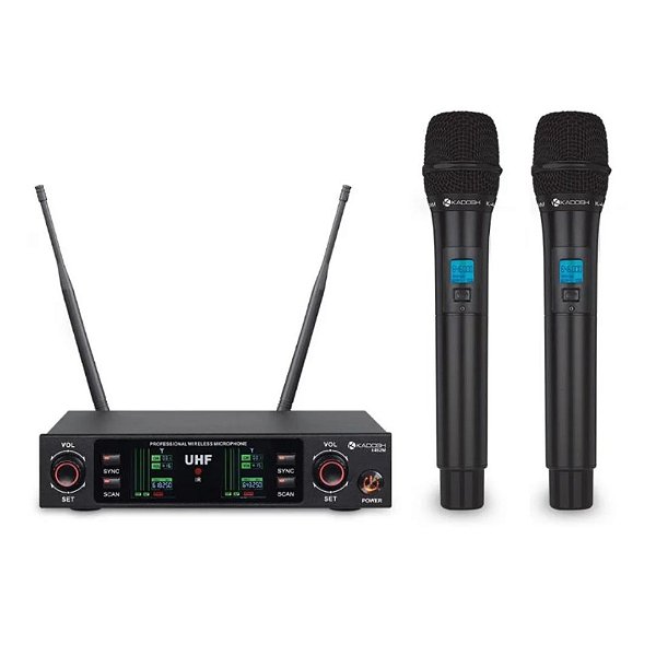 Microfone Kadosh K492M Sem Fio Dinâmico Cardioide