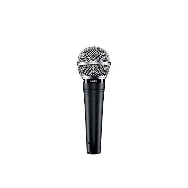 Microfone Shure SM48 LC de Mão Dinâmico para Vocais