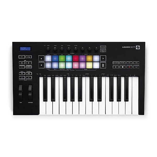 Teclado Controlador USB 25 Teclas Launchkey 25 MK3 Novation