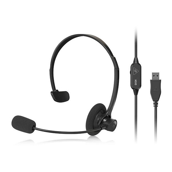 Fone de Ouvido Headset Profissional USB HS10 - Behringer